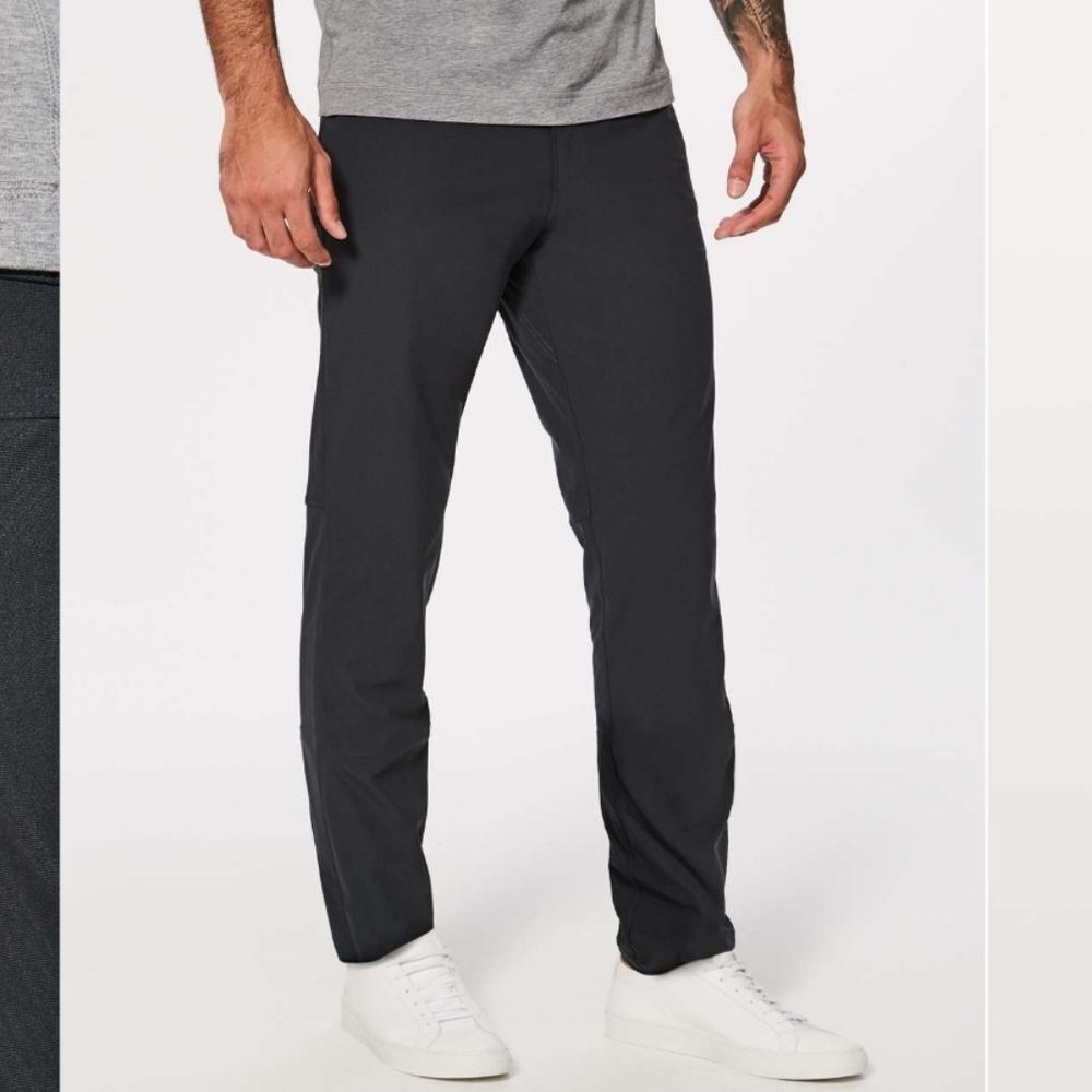 Lululemon ABC Pant Classic *34" Grey Blue Size 34